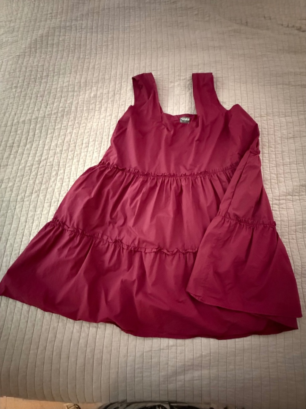 Arula Tiered Fit and Flare Mini Dress